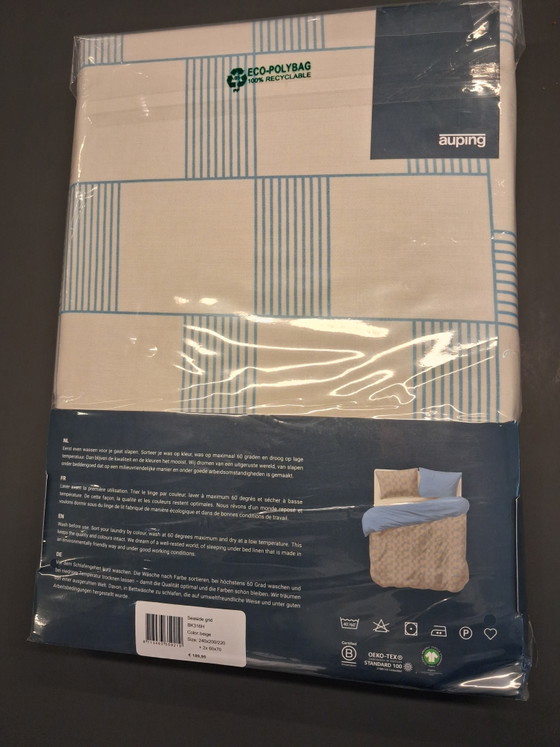 Copripiumino Auping Seaside Grid 240 x 220 cm – Accessori per camera da letto, Cotton (photo 2 of 5)