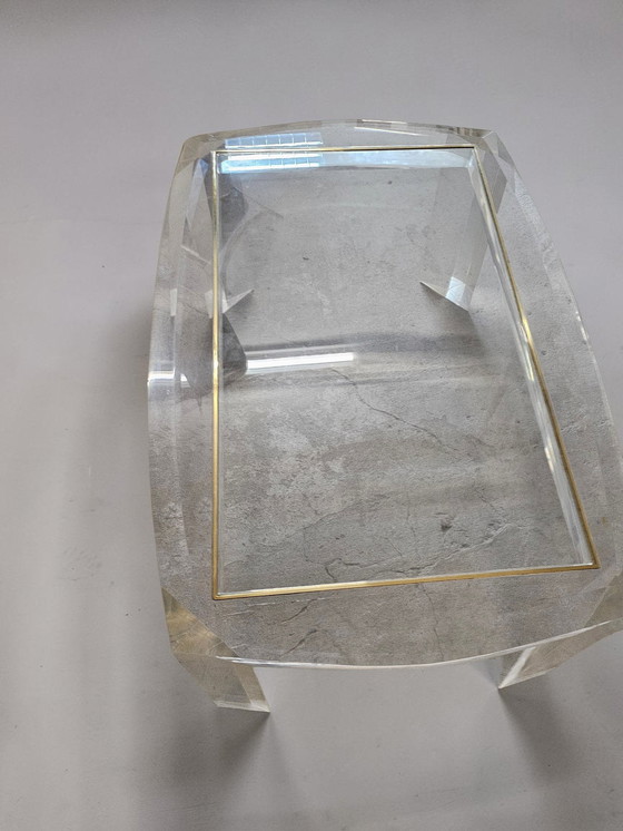 Image 1 of Traum Designer Möbel Glanz Acryl Glas Sofatisch Couchtisch Tisch 