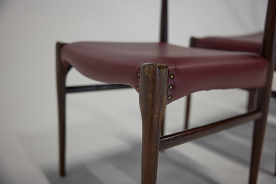 Image 1 of Set of 4 Vintage Dining Chairs by Topform
