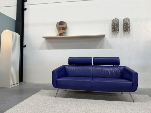 Leolux Marabeau 2,5-Sitzer Sofa Senso Indigo