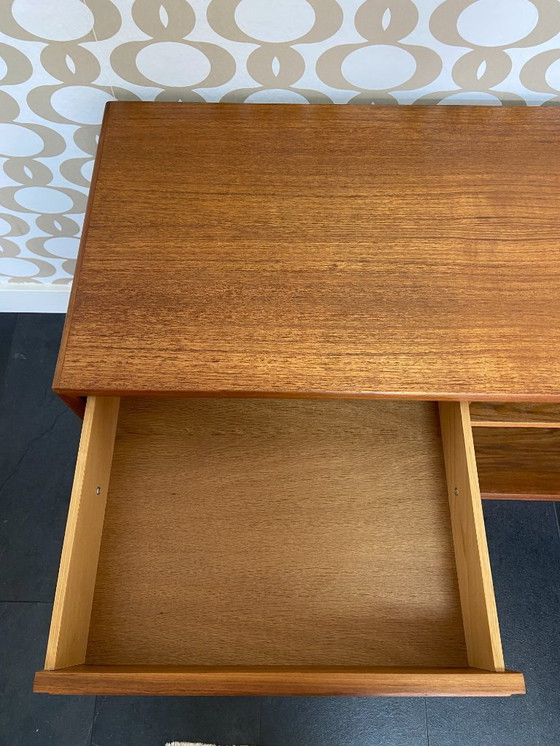 Image 1 of Armadio danese vintage in teak con 4 cassetti e anta