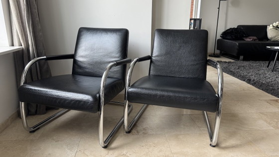 Vitra Visalounge Fauteuil – Antonio Citterio – Cuir Noir – Leather (photo 16 of 16)