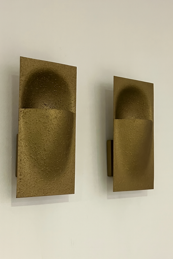 Raak Amsterdam “Balance” wall lamp – Model C-1550 by Bertrand Balas – Wall lights, Brass, Vintage (photo 3 of 8)