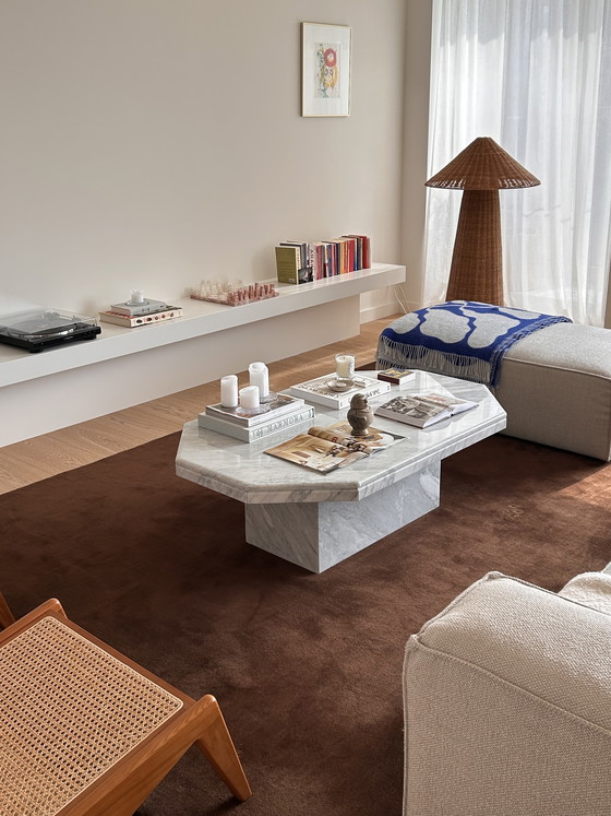 Image 1 of Vintage marble coffee table, Italy 1980s