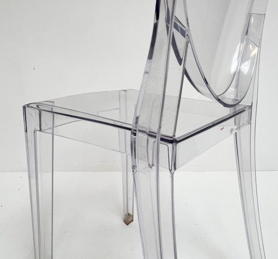 Image 1 of Set of 6 Victoria Ghost chairs by Philippe Starck for Kartell, after 2000