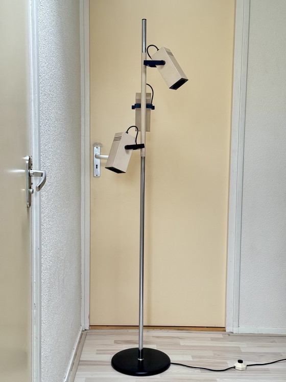 Image 1 of Philips Cube Spot Floor Lamp – 1970s Dutch Design Classic