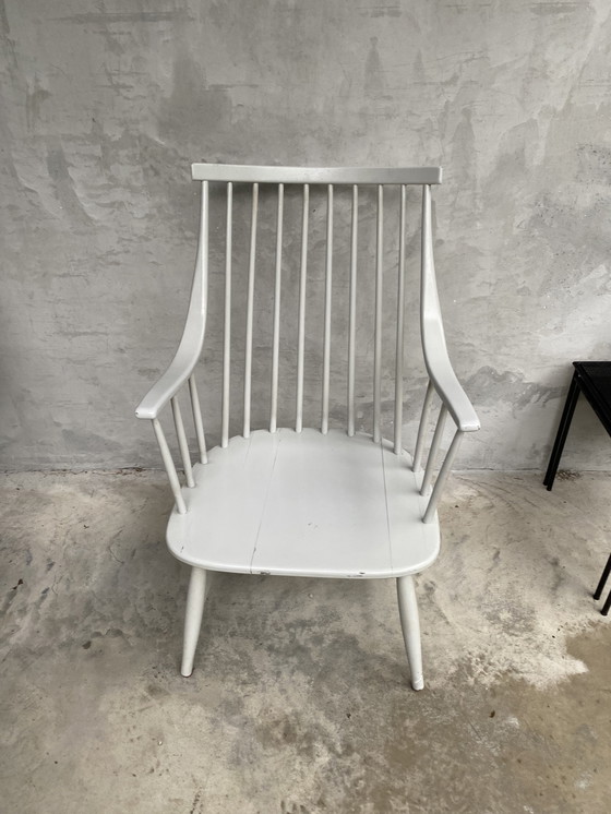 Image 1 of Fauteuil Nesto blanc de Lena Larson