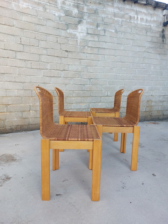 Image 1 of Four 1970s chairs by Luciano Bertoncini