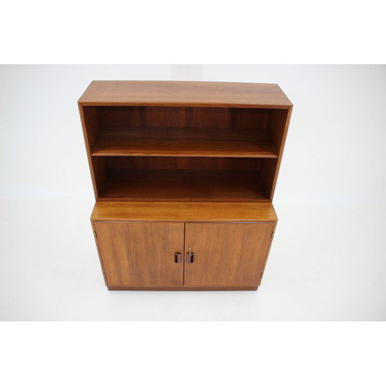 Image 1 of Vintage teak cabinet bookcase, Denmark 1960