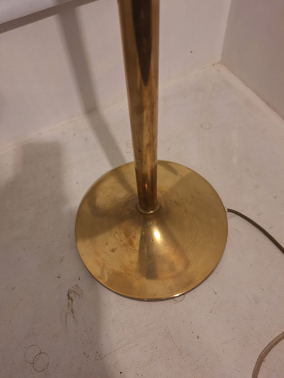 Image 1 of Lampada da terra in ottone stile anni '30