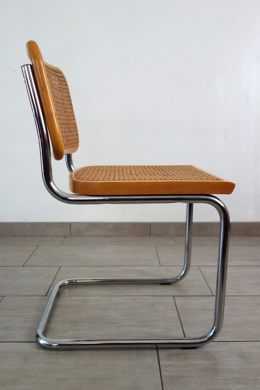 Sedia Cesca B32 di Marcel Breuer realizzata in Italia