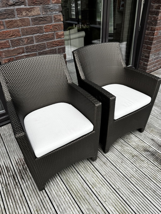 2 sedie Dedon Barcellona – tuinstoelen, Plastic, Textile (photo 2 of 6)