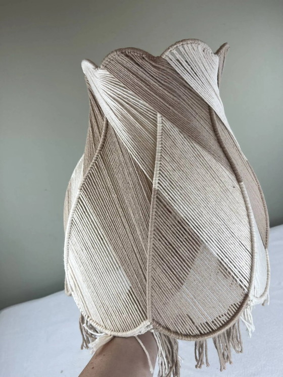 Abat-jour en fil de coton – Objets déco, Wool, Cotton, Bohemian (photo 9 of 9)