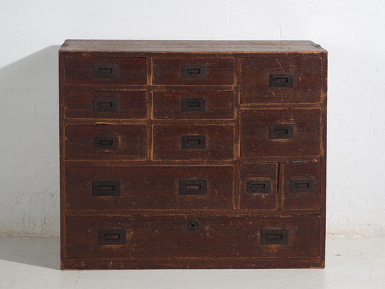 Antique Japanese chest of drawers - Meiji / Taishō period (c. ) #44 (photo 40 of 40)