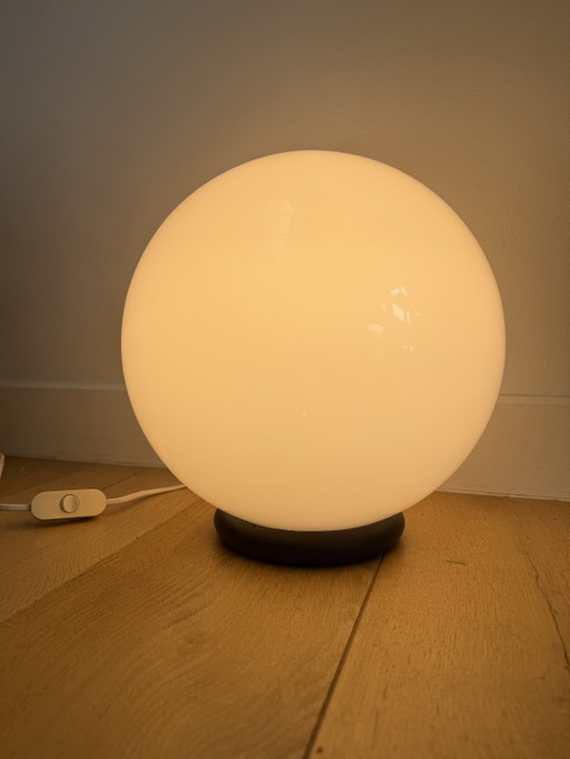 Vintage-Kugellampe, Ø 30 cm – Perfekter Zustand – Original Vynckier