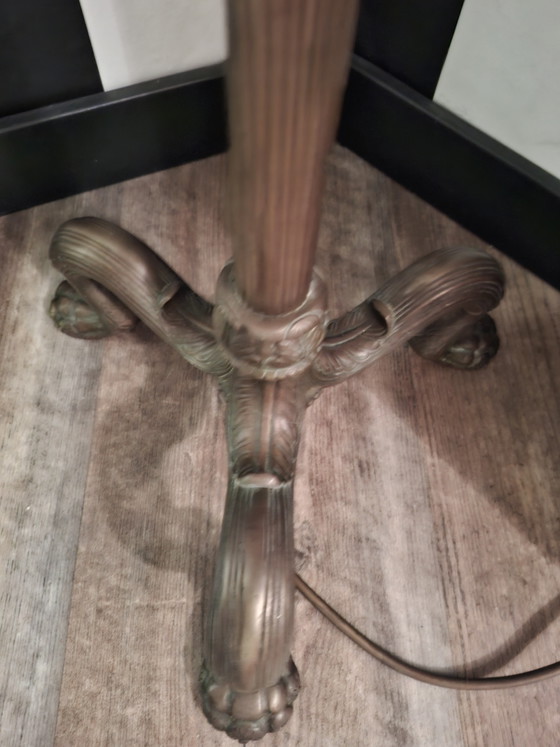Image 1 of Lampadaire en bronze de 180,5 cm de haut !