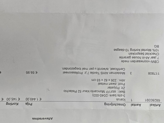 Image 1 of Divano Montel 2,5 posti