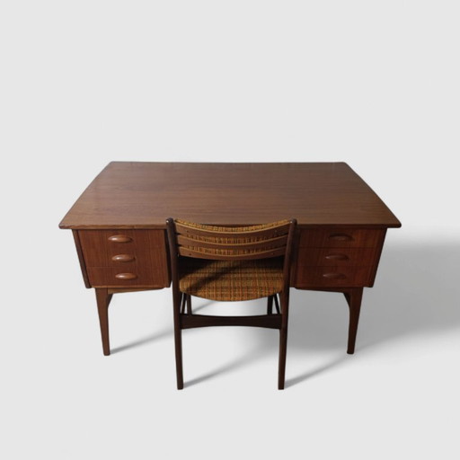 Bureau vintage + chaise Erik Buch