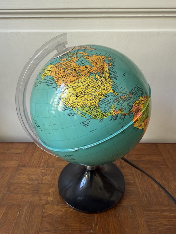 Image 1 of Antique illuminated globe