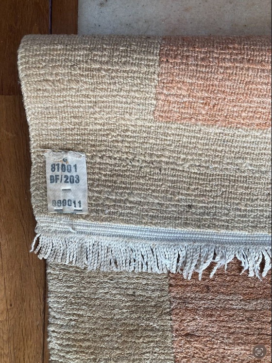 Image 1 of Tapis népalais/Katmandou « Kangri », authentique tapis en laine noué à la main (237 x 175 cm), avec certificat (1988), en excell