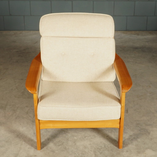 Vintage Danish Armchair - Walnut - 1960s