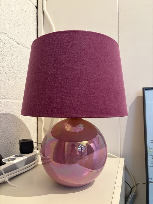 Roze lamp