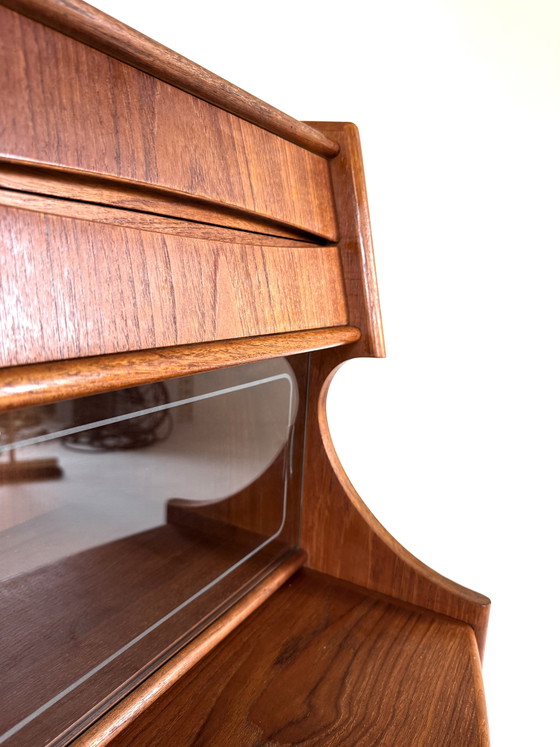 Image 1 of Vintage teakhouten secretaire, Gunnar Falsig ‘60