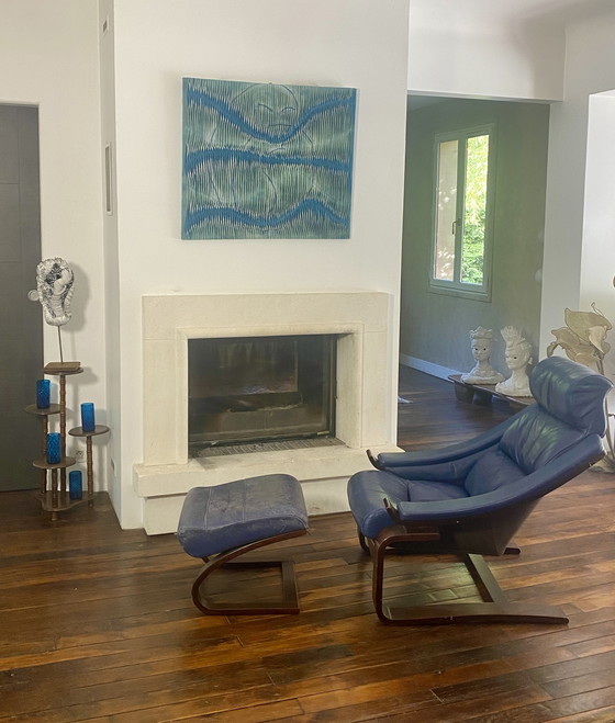 Image 1 of Tableau sculpture art textiles Réf : cocooning