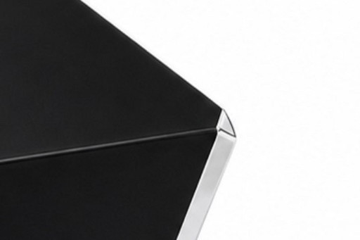 Meuble TV emblématique « Alveo » de Willy Rizzo pour Mario Sabot – Design monolithique des années 1970