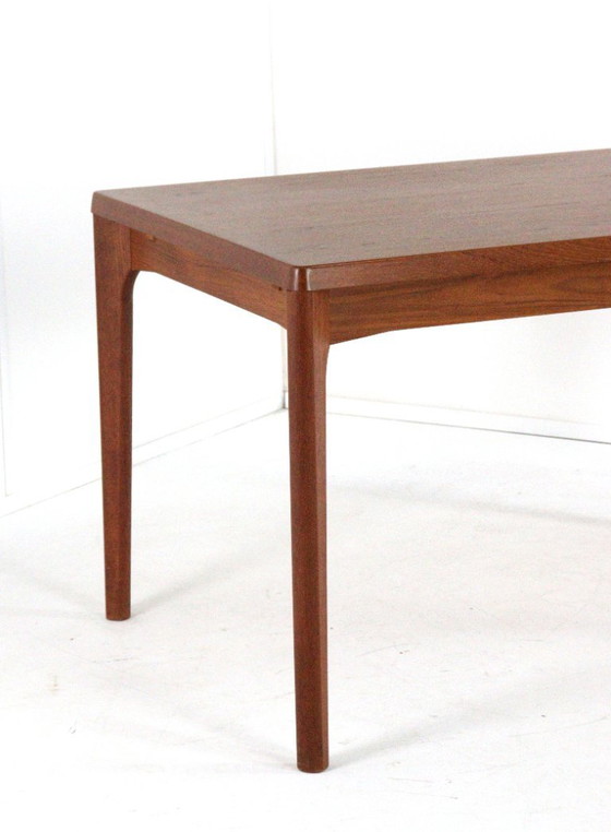 Image 1 of Tavolo da pranzo allungabile rettangolare Henning Kjaernulf for Vejle vintage danese