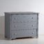 Antique silver gray chest of drawers (c.1900) #18 (photo 10 of 34)