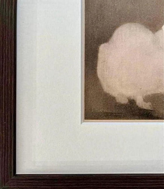 Image 1 of Jan Mankes 1889-1920 / Original Heliogravure 2 Rabbits 1923