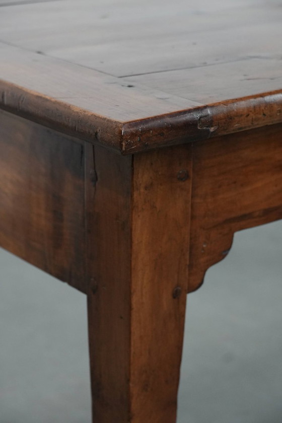 Image 1 of Antique French dining table made of fruit tree wood