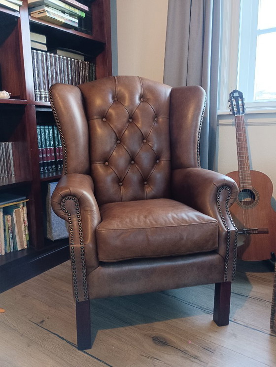 Image 1 of Sillón Chesterfield Gloucester, marrón