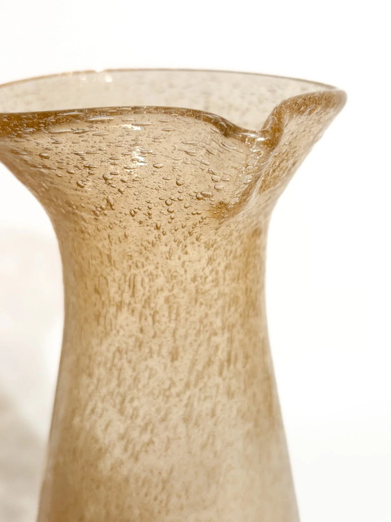 Vase carafe en verre de Murano Pulegoso d'Archimede Seguso, années 1950 – Accessoires de table, Murano Glass (photo 3 of 5)