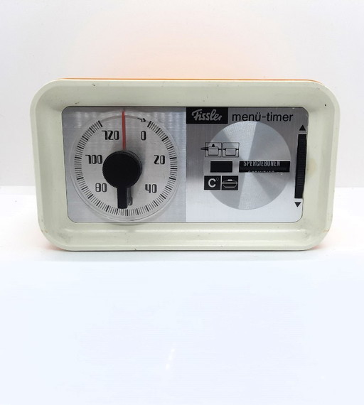 Fissler Vintage 1970 Menu Timer/Cooking timer orange