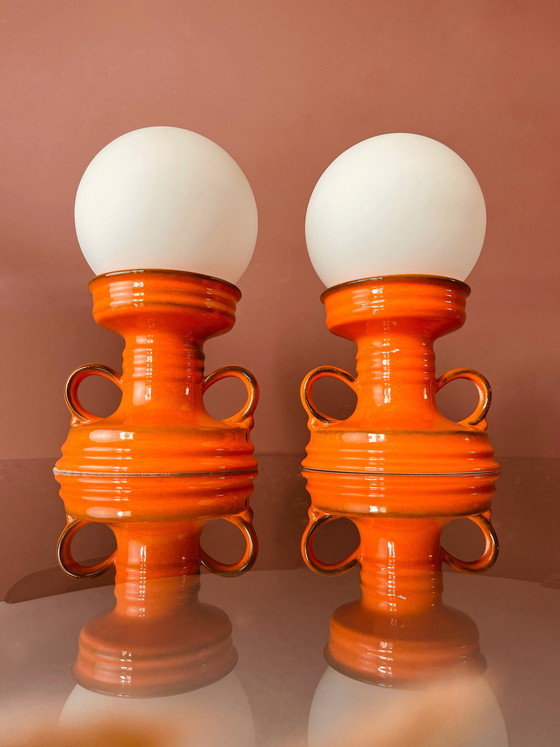 Image 1 of Set of Fat Lava night lights