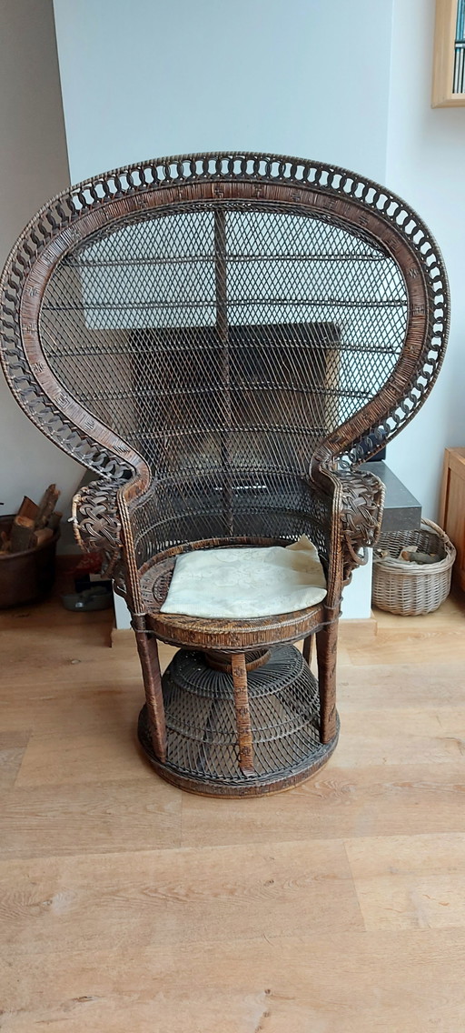 Silla de pavo real