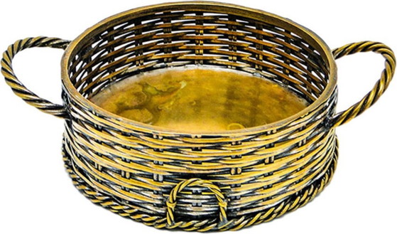 Early 20th Century Bottle Stand From Kölner Werkstätte – Table accessories, Metal, Brass (photo 14 of 14)