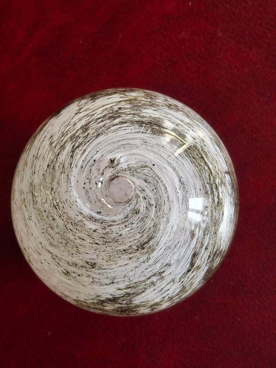 Image 1 of Yonel Faure blown glass soliflore vase, signed