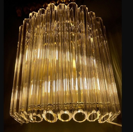 Image 1 of Unique Murano Glass Design Wall Lamp – by Paolo Venini for Camer (1970s, Italy)