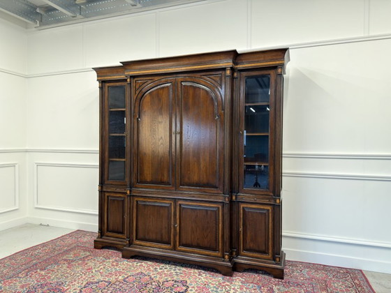 Libreria classica inglese Royal Antique Collection – Librerie, Vetro, Legno (photo 3 of 24)