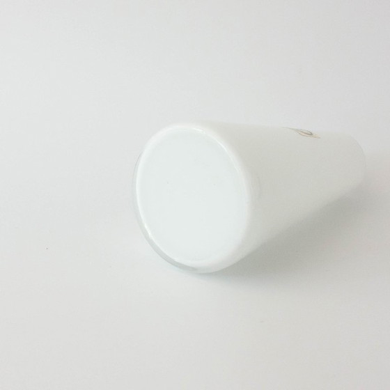 Vintage IVIMA White Opaline Glass Set from 1940s Marinha Grande, Decorative Objects (photo 13 of 18)