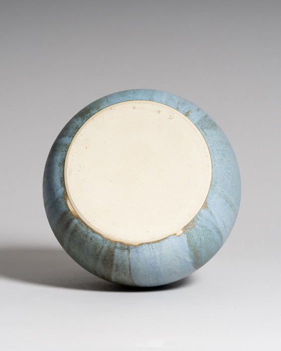 Image 1 of Celadon Vase Ru Ware Stil "Handgedreht" möglicherweise Ost- oder Westdeutsche Töpferei