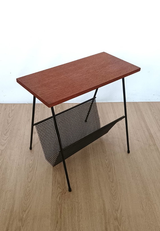 Image 1 of Pilastro Bijzettafel met lectuurbak 