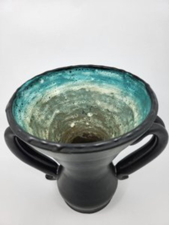 Image 1 of Ohrvase Jean Austruy Frankreich 1950