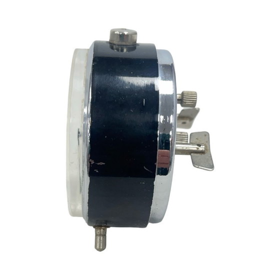 Image 1 of PRIM vintage alarm clock – Czechoslovakia – mechanical – chrome – 1960s/1970s