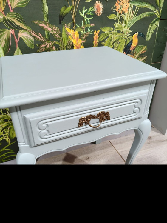 Nightstand – Metal, Wood (photo 6 of 6)