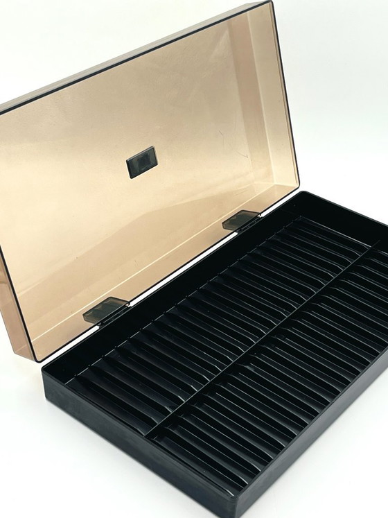 Audiokassettenkoffer "Systembox" Boneco 1250, Dekorative Objekte, Kunststoff, Schwarz, Modern (Foto 11 von 14)