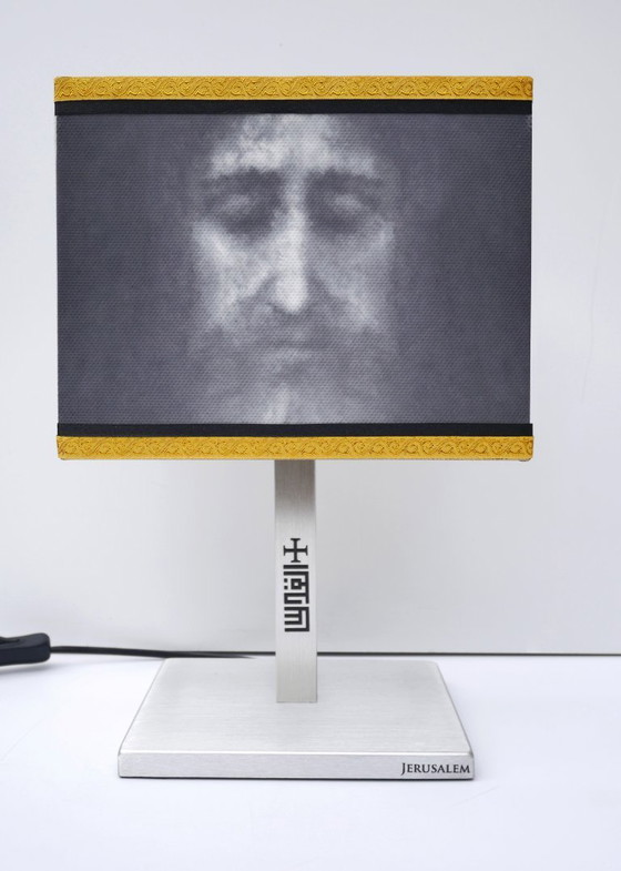 Image 1 of Holy Shroud Table Lamp